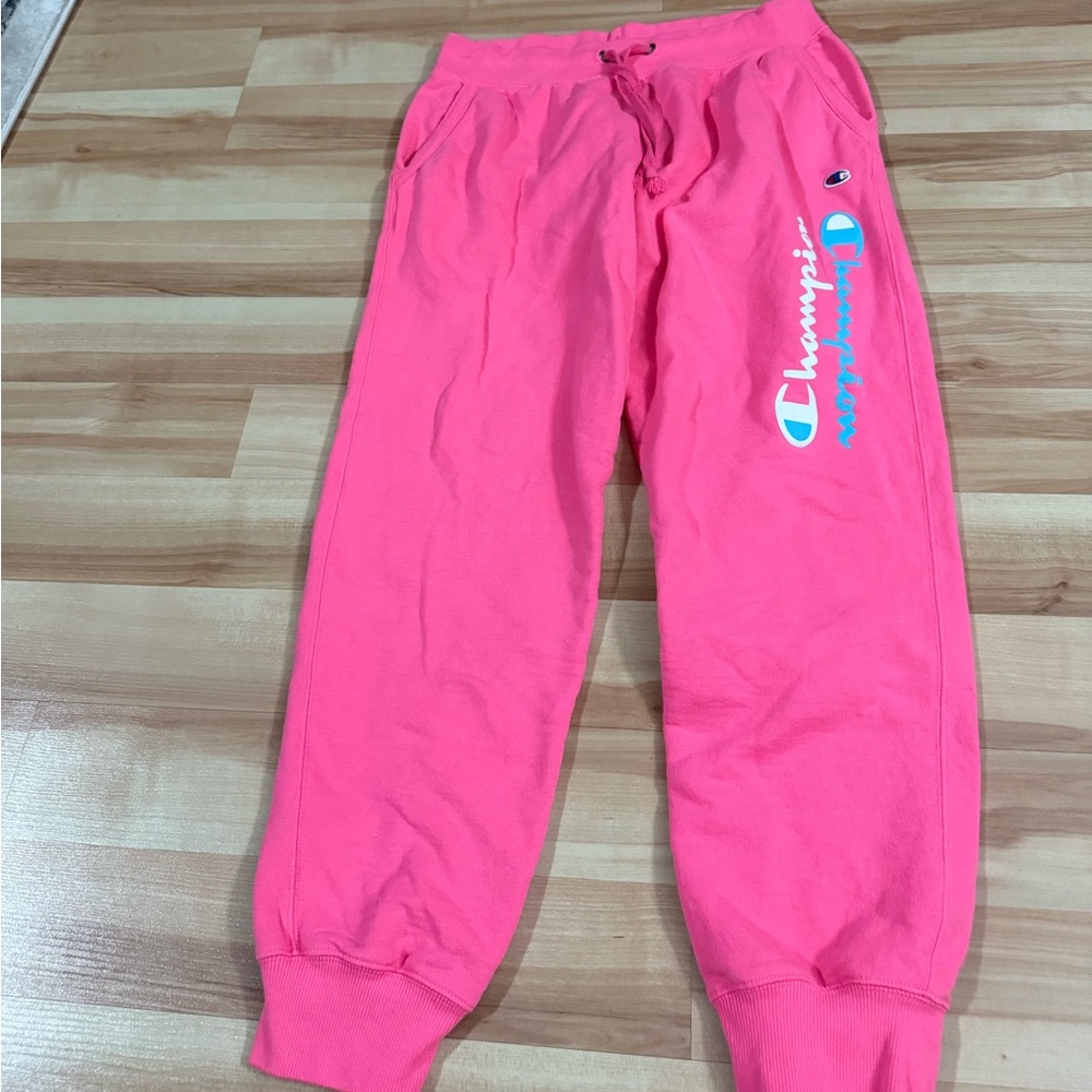 Champion Pink Jogger Sweats